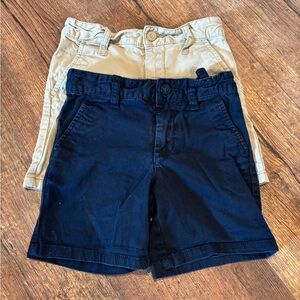 3/$20 Cat & Jack Navy and Beige Shorts Set